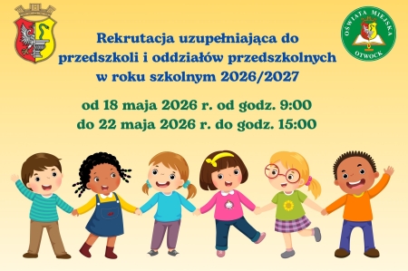 Rekrutacja uzupełniająca  na rok szkolny 2026/2027